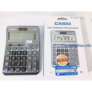 Máy tính CASIO DF 120 FM (hàng chính hãng)