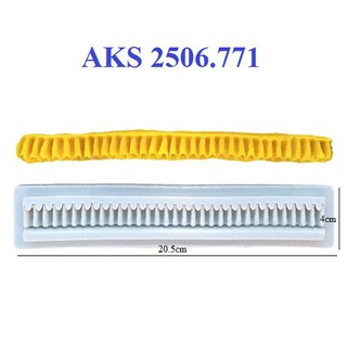 KHUÔN SILLICON ỐP THÀNH XẾP LY 4CM (2506.771)