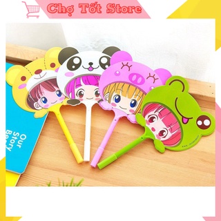 Bút Bi Kèm Quạt Nhựa Cầm Tay Cute 88236 Chợ Tốt Store