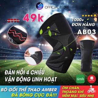 Băng gối, Bó Gối Thể Thao Amber, Đàn Hồi 4 Chiều - Hỗ Trợ Vận Động Tốt - AB03 - AMBERVIETNAM