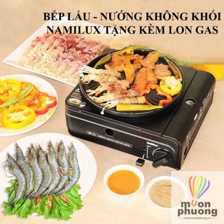 Bếp lẩu - nướng gas đa năng Namilux không khói dùng cho gia đình, du lịch cắm trại dã ngoại - MUÔN PHƯƠNG SHOP