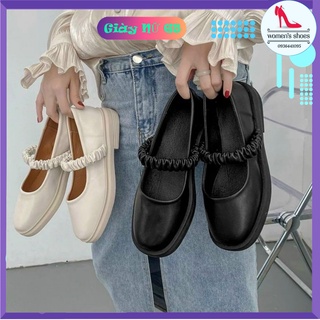 Giày Nữ Lolita Quai Chun Hàng Vnxk Đẹp