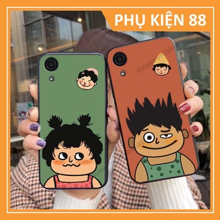 Ốp lưng Samsung A03 Core ốp điện thoại LineBear, bé tóc xù, hoa siêu đẹp