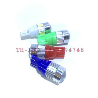 Đèn LED Demi, Xinhan ô tô-xe máy chân T10 6 led cầu siêu sáng