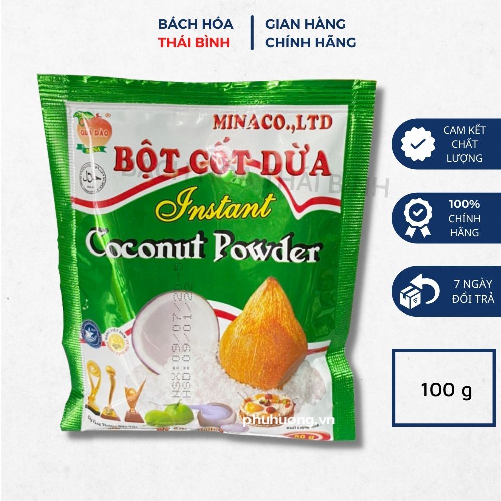 BỘT CỐT DỪA MINA GÓI 50G