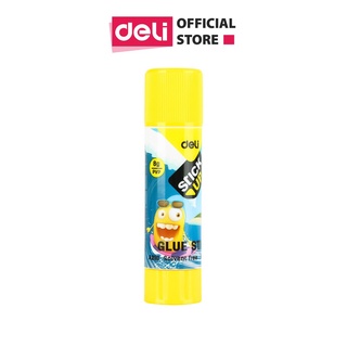 Hồ khô kết dính mạnh 8g Deli, Vàng - 1 lọ - EA21010