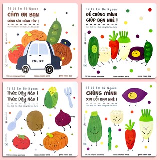 Sách - Ehon Tớ Là Em Bé Ngoan (Bộ 4 quyển)
