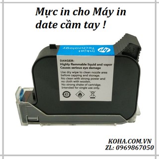 Hộp mực chuyên dụng dùng cho máy in date cầm tay .