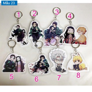 Móc khóa anime Kimetsu No Yaiba /Thanh Gươm Diệt Quỷ/ Trụ Cột/ Diệt Quỷ Cứu Nhân