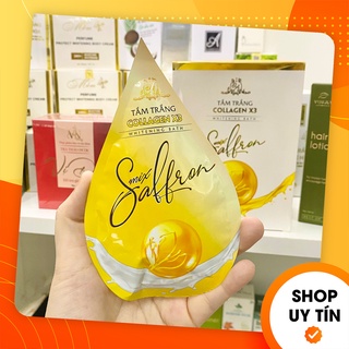 (Tách lẻ 1 gói) Tắm trắng Collagen X3 chính hãng Mỹ Phẩm Đông Anh - Tắm trắng Mix Saffron Luxury X3