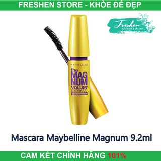 (CHÍNH HÃNG) Mascara làm dày mi gấp 10 lần và ngăn rụng mi Maybelline Magnum 9.2ml