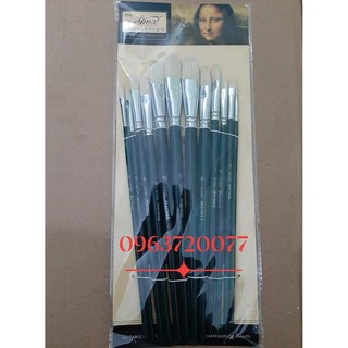 Cọ vẽ G1720 martol Lông lợn vẽ acrylic &amp; sơn dầu