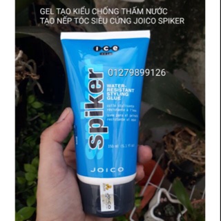 BÙN KHÔ GIỮ NẾP TÓC CỨNG CHIẾT XUẤT RONG BIỂN CHỐNG THẤM NƯỚC CHO NAM JOICO ICE SPIKER USA 150ML