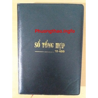 Sổ tổng hợp bìa da 400 trang giấy Hải Tiến