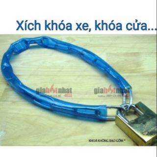 DÂY XÍCH BỌC NHỰA XANH 60cm