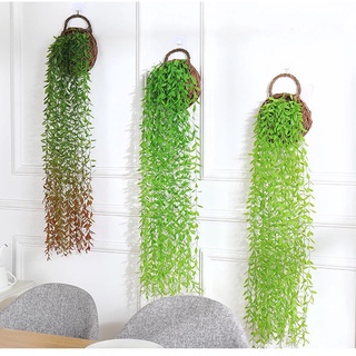Set 2 Chùm Lá Liễu Treo Tường Cao Cấp Dài 1M Trang Trí Nhà Cửa Tuyệt Đẹp JK-19