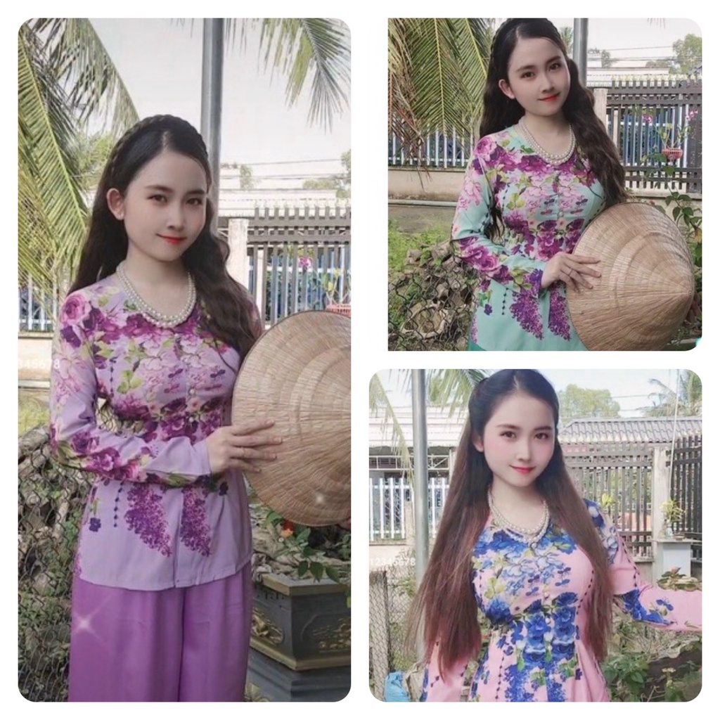BỘ BÀ BA LẠP THỂ LỤA PHÁP IN 4D