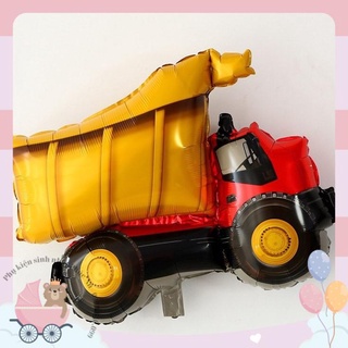 Bóng kiếng nhôm 80cm xe sút cát trang trí sinh nhật HPBD