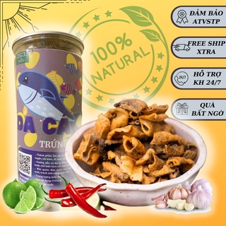 Da cá trứng muối HomeFood 250g  FREESHIP  da cá lắc chiên giòn thơm đồ ăn vặt Hà Nội an toàn vệ sinh thưc phẩm