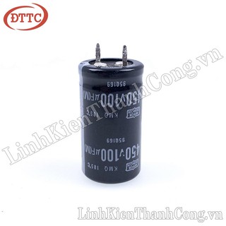 Tụ 100uF 450V Chân Cứng (22x40mm)