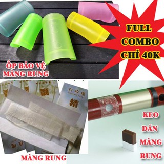 SÁO TRÚC DIZI - COMBO PHỤ KIỆN Màng rung, Keo Dán, Ốp bảo vệ