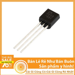 Sản phẩm 2N2222 NPN 40V 600mA TO92