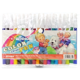 Bút Lông Màu Bến Nghé 20 Màu CP-06