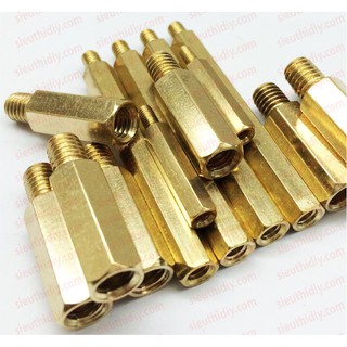 Đế Đồng M3.5(6#-32), M4 Trụ Đồng Đực Cái