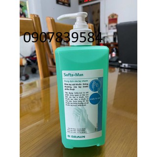 Nước Rửa Tay Nhanh Softa-Man B-Braun 500Ml