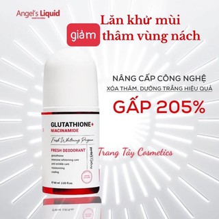 [CHÍNH HÃNG 100%] Lăn khử mùi trắng da nách Glutathione Fresh Up Whitening Angel’s Liquid khử mùi cơ thể