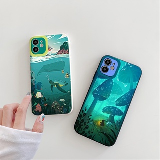 [ IPHONE ] Ốp Lưng Bảo Vệ CAMERA Rùa Nấm Biển ốp iphone 12 pro /x/ 8plus/11 pro/11/12 pro max/13/promax tr231