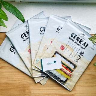 [DEAL SỐC] Combo 5 Túi Rong Biển Cuộn Cơm làm kimbap Loại 10 Lá/ túi Tohogenkai (tổng 50 lá)