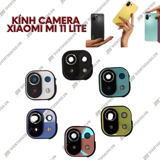 Kính camera xiaomi mi 11lite có khung viền