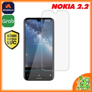 [Ảnh Thật] Kính CL Nokia 2.2 2019- Cường Lực 2.5D Không FULL, 9H-0.26mm