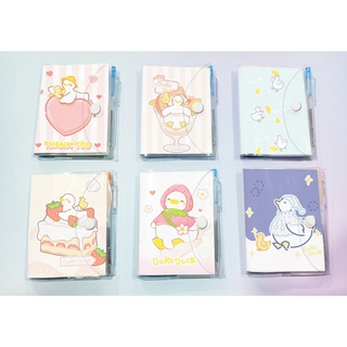sổ kèm bút vịt dake duck SB47 tập có viết idol cute dễ thương 8*10cm