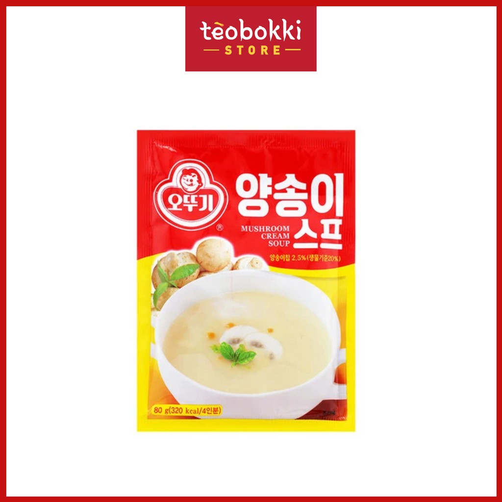 Súp nấm Ottogi/Otoki 80g