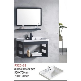 Tủ chậu nhôm bọc sư đen trắng  TC05, hàng chính hãng cao cấp bảo hành 3 năm .