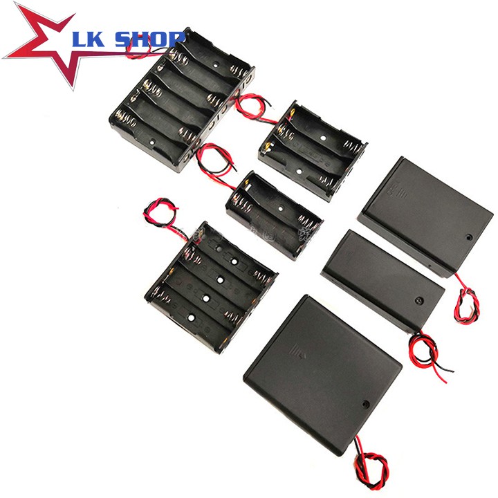 Đế pin AA 2-6 pin