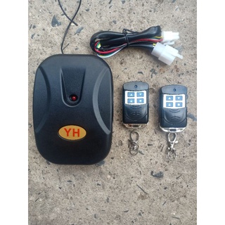 Bộ hộp nhận cửa cuốn kèm theo dây và 2 remote sóng 433mhz
