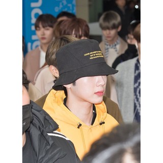 Mũ bucket WANNA ONE thêu chữ - SẴN HÀNG