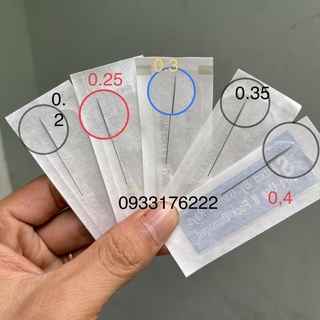 Kim 1 Ngắn Siêu Mảnh, Kim 1 Ngắn Nano Dùng Cho Máy Thần Thánh Dùng Kim Ngắn