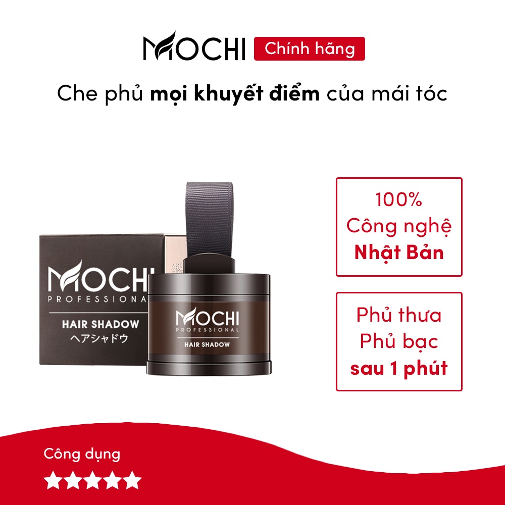 Phấn phủ bạc Mochi Nhật Bản - Phấn che khuyết điểm thưa tóc, bạc tóc chính hãng