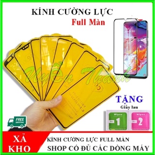 Cường lực full màn Poco X3 pro Mi 10t pro Poco M3 Redmi A1 10A 10C 9T K40 pro Xiaomi Redmi note 7 8 9s 10 11 12 pro