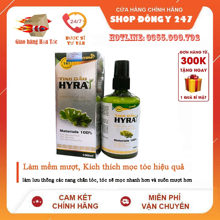 COM 2 Tinh dầu xịt tóc Hyra