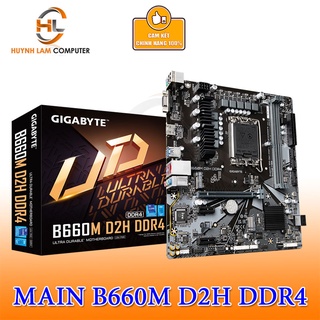 Main Gigabyte B660M D2H DDR4 socket 1700 - Chính Hãng Gigabyte Phân phối