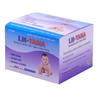 Que thử ( test thử) rụng trứng LH Tana Chính hãng Date mới nhất