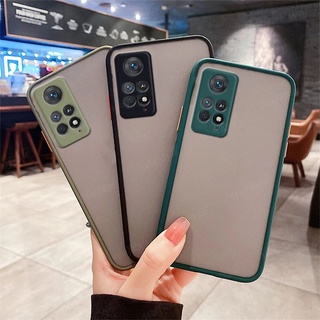 Ốp điện thoại nhám chống sốc cho Redmi Note 11 11s 10 10s K30 Pro Plus A1 Pro+ 5G 4G 2023