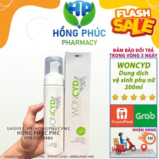 Dung Dịch Vệ Sinh Phụ Nữ Woncyd ⚡Chính Hãng⚡ Chai 200ml
