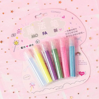 [SAEL SỐC] Set 6 lọ bột nhũ glitter trang trí thiệp