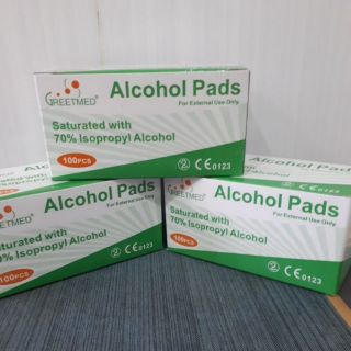 Bông gòn tẩm cồn dạng miếng: tiện lợi cho cuộc sống ( 100 miếng)